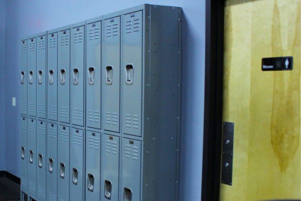 lockers in a gym for gym storage in Albuquerque midtown