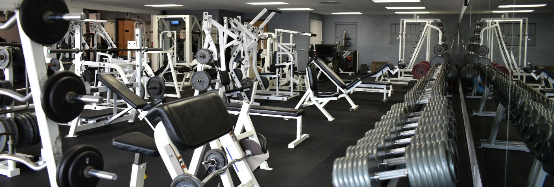 a spacious circuit training area at a midtown albuquerque gym