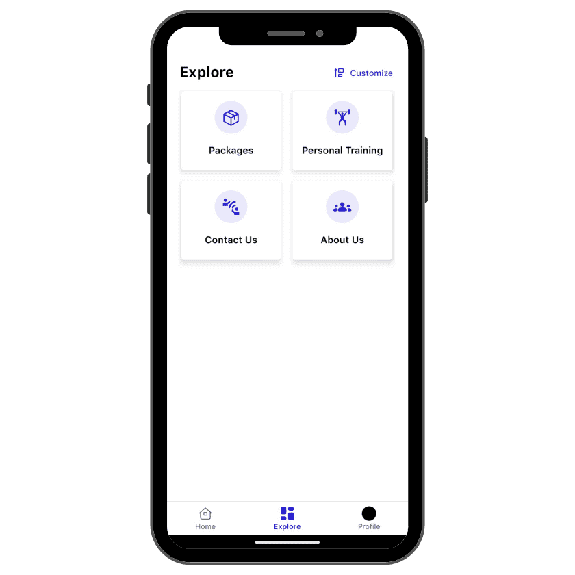 Powerflex Gym Albuquerque App Explore Menu.jpg